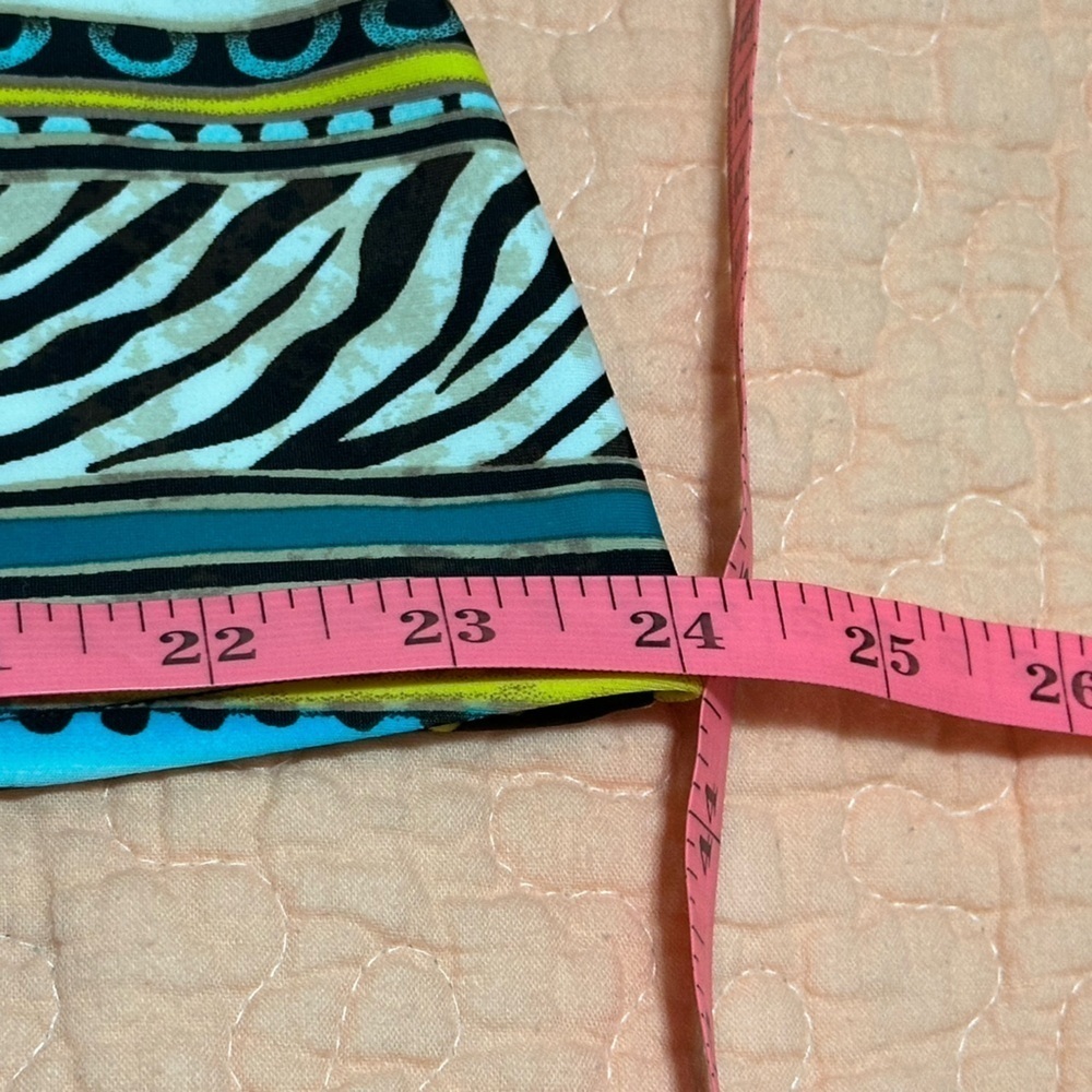 Christina Multicolor Patterned Tankini Top - Picture 10 of 10